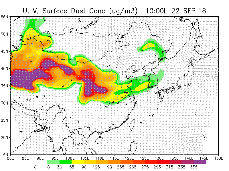 Dust Storm Simulation