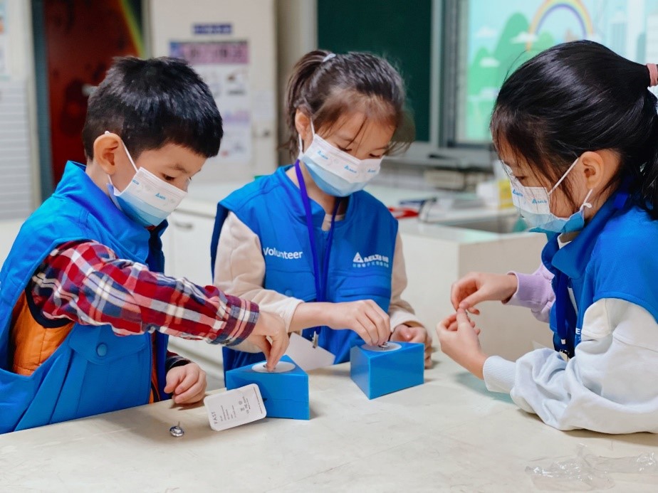 台達基金會開始和校園合作低碳交通教育照片